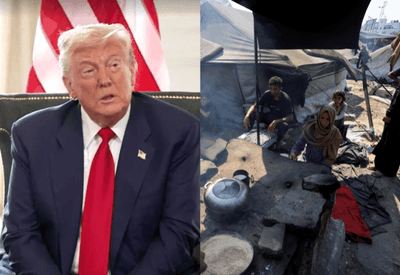 Trump afirma que EUA criará “centros de alimentação” em Gaza e contraria fala de Netanyahu