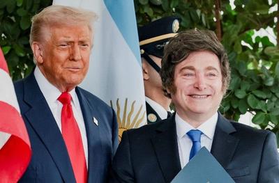 Trump recebe Javier Milei na Casa Branca e cita conversa com Lula