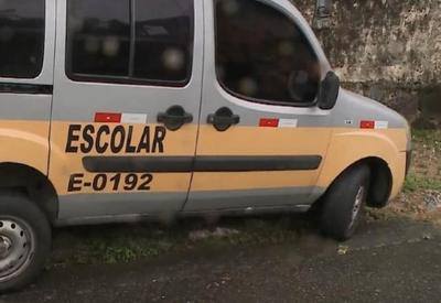 Transporte escolar é roubado com cinco crianças na Bahia