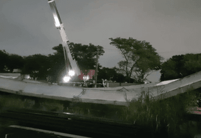 Desabamento de viaduto em obras deixa dois feridos em São Bernardo do Campo (SP)