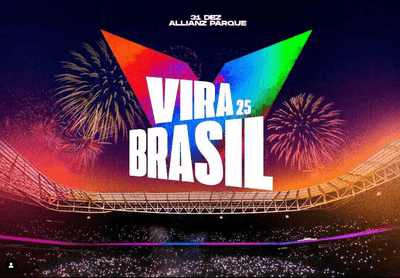 'Vira Brasil': SBT transmite festival de música gospel para receber 2025 