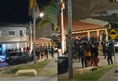 Confronto entre PM e moradores em festa no DF termina com cinco detidos