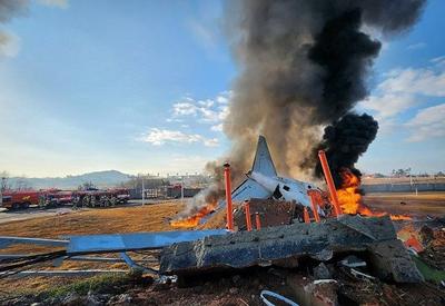 Coreia do Sul ordena inspeção de segurança aérea após queda de avião que deixou 179 mortos