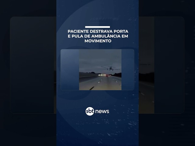 Avião atinge carro em rodovia nos EUA durante pouso de emergência | #PrimeiroImpacto