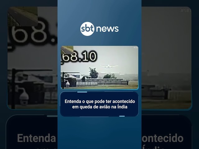 Entenda o que pode ter acontecido em queda de avião na Índia | #SBTBrasil