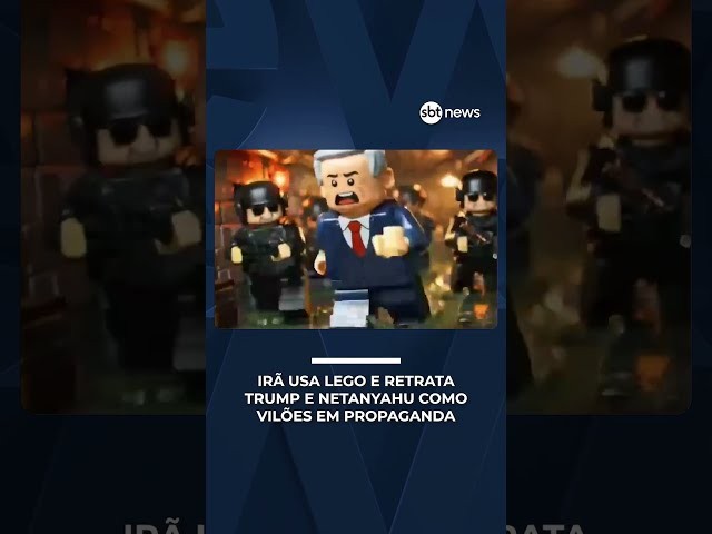 Irã usa lego e retrata Trump e Netanyahu como vilões em propaganda