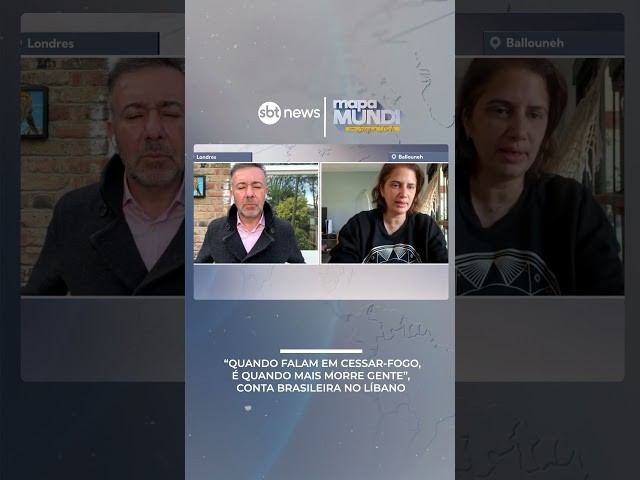 “Quando falam em cessar-fogo, é quando mais morre gente”, conta brasileira no Líbano