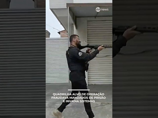 Operação mira quadrilha que fraudava mandados de prisão; bandidos invadiam sistemas | #SBTManhã