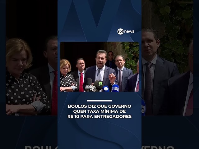 "Balança deve ser equilibrada", diz Boulos sobre regulamentação de aplicativos de entrega