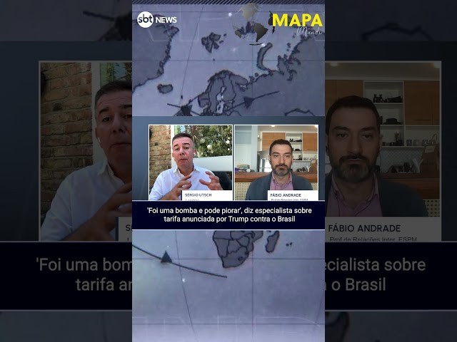 "Foi uma bomba e pode piorar", diz especialista sobre tarifa anunciada por Trump