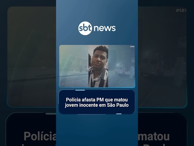 PM confunde assaltante e mata jovem que saía do trabalho na zona sul de SP | #SBTBrasil