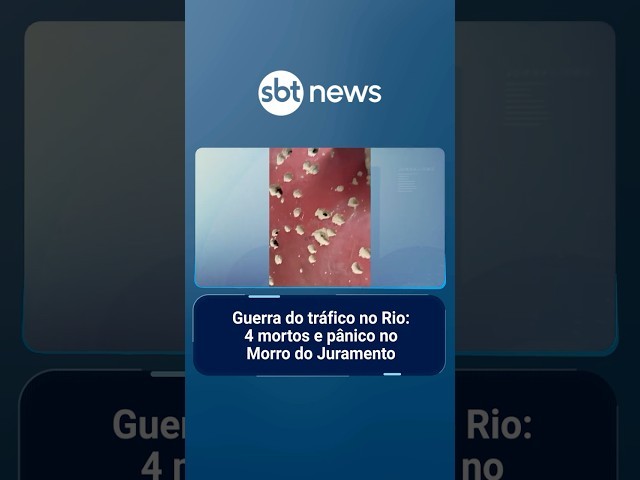 RJ: Ação da PM no Juramento, em meio à disputa de facções, deixa 4 suspeitos mortos | #SBTNotícias