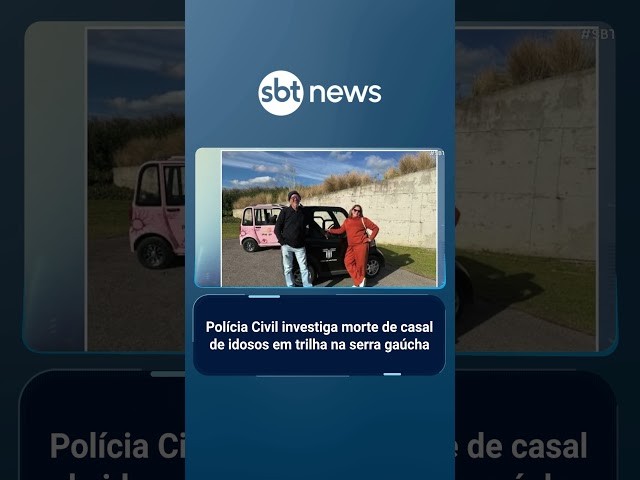 Polícia Civil investiga morte de casal de idosos em trilha na serra gaúcha | #SBTBrasil