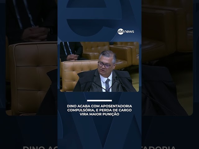 Dino acaba com aposentadoria compulsória, e perda de cargo vira maior punição da magistratura