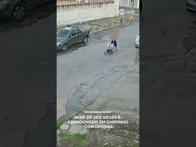 Bebê de 6 meses é encontrado abandonado em carrinho com droga em Contagem (MG) | #PrimeiroImpacto
