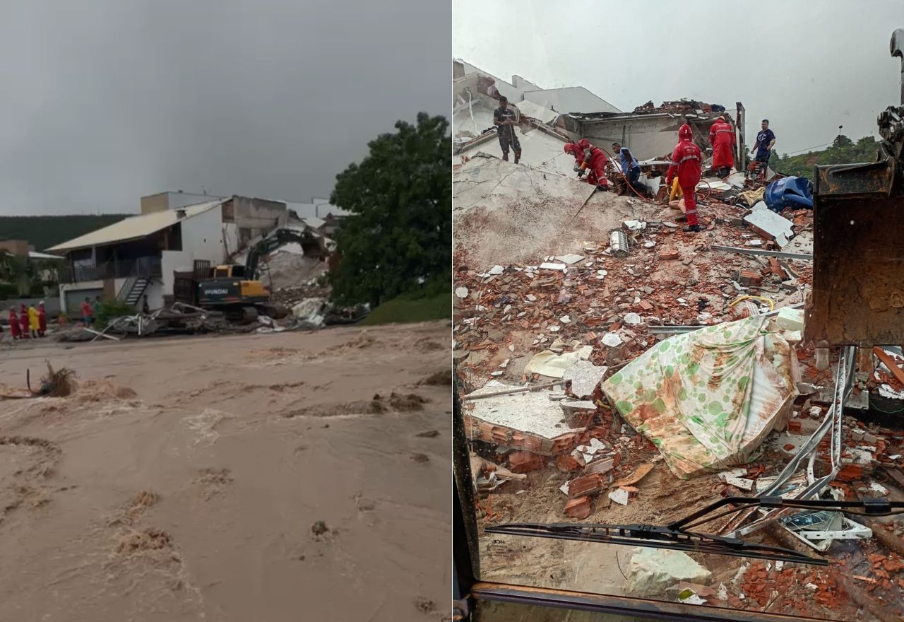 Imagem da noticia Menino de 10 anos morre após casa desabar durante chuvas no ES