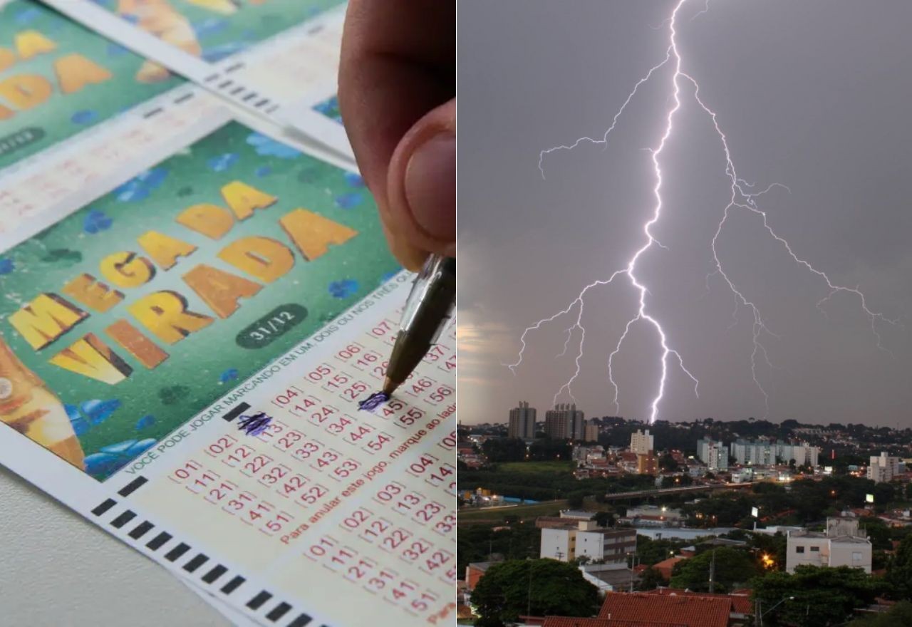 Imagem da noticia Ganhar na Mega da Virada ou ser atingido por um raio? Veja chances de começar 2026 bilionário