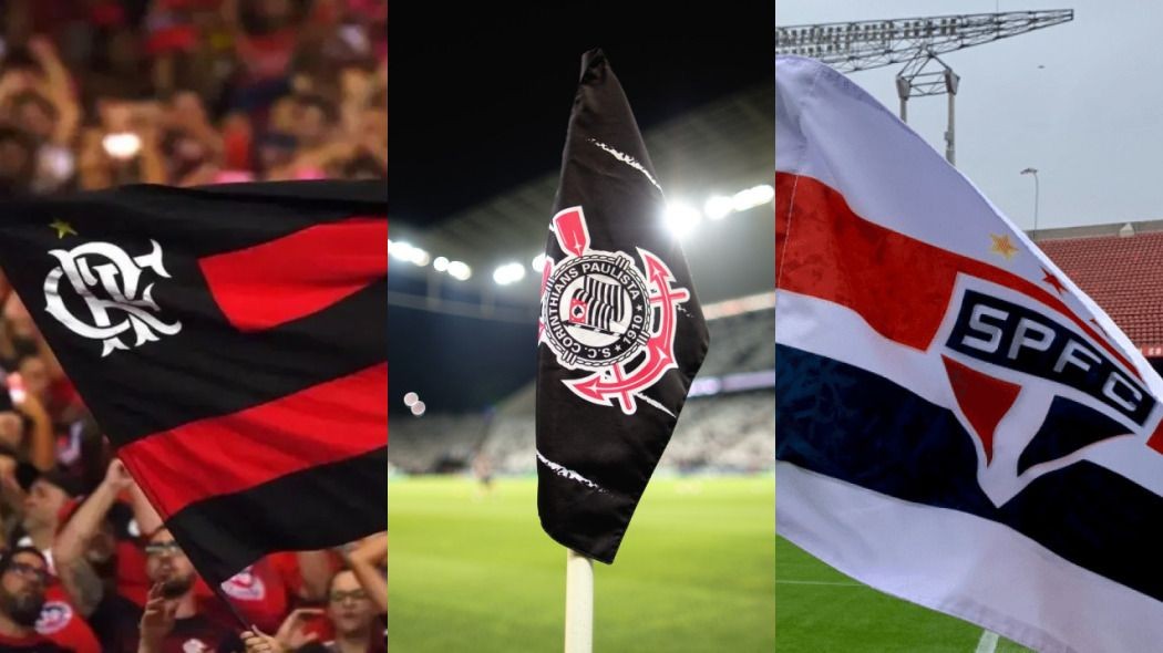 Imagem da noticia Atlas/Intel: Flamengo é o time com maior torcida do Brasil, seguido por Corinthians e São Paulo