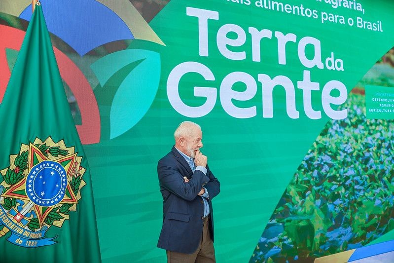 Imagem da noticia Lula lança programa Terra da Gente para reforma agrária