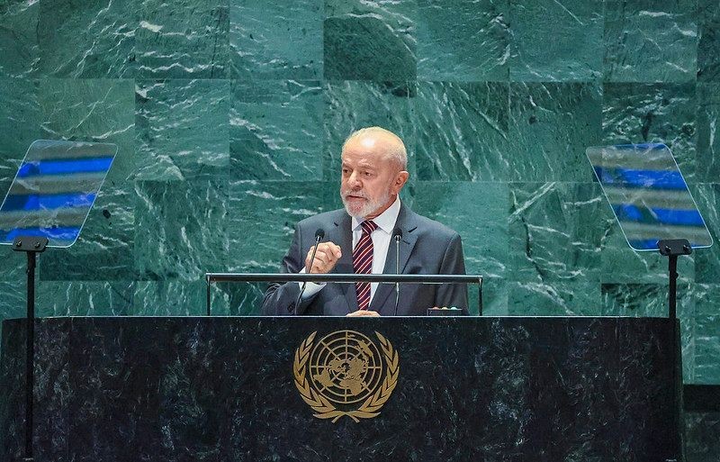 Imagem da noticia Lula critica falta de "vitalidade" da ONU e aponta omissão "diante de atrocidades"