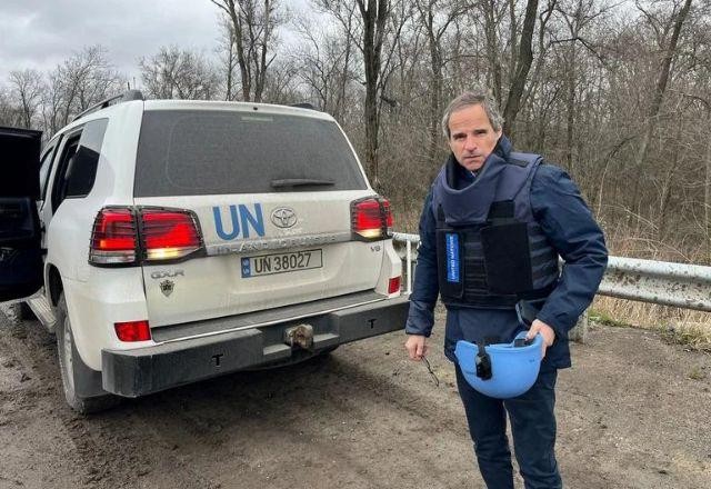 Imagem da noticia Após visita em Zaporizhzhia, chefe da AIEA sinaliza viagem à Rússia