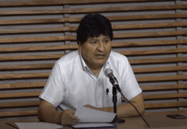 Justiça da Bolívia anula ordem de prisão contra Evo Morales