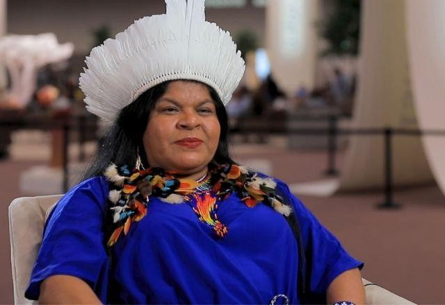 Imagem da noticia "Não demarcar terras indígenas é ruim para os negócios", diz ministra Sonia Guajajara