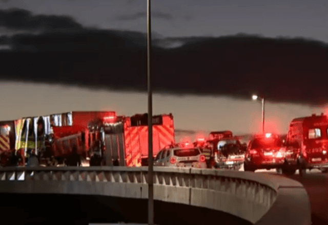 Imagem da noticia SP: Grave acidente na Marginal Tietê deixa um morto e dois feridos