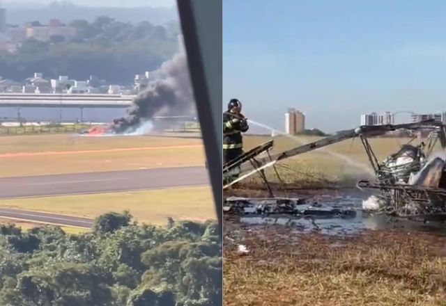 Imagem da noticia Piloto de voos acrobáticos morre com queda de avião em Bauru, interior de SP