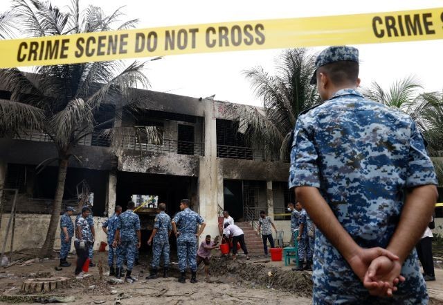 Imagem da noticia Sobe para 31 número de mortos em queda de avião sobre escola em Bangladesh; maioria é de crianças