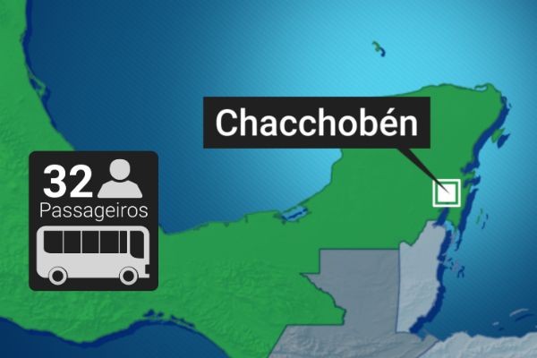 Imagem da noticia Acidente no México mata 12 turistas e deixa três brasileiros feridos