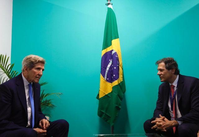 Imagem da noticia Brasil e EUA anunciam acordo para transformação ecológica na COP 28