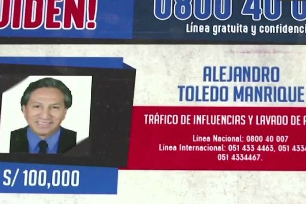 Imagem da noticia Acusado de receber propina da Odebrecht, ex-presidente peruano está foragido