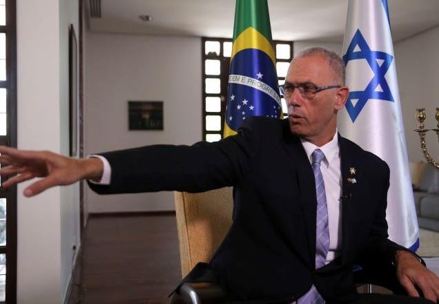 Imagem da noticia Embaixador de Israel pede "compromisso com verdade histórica" de governadora de SC