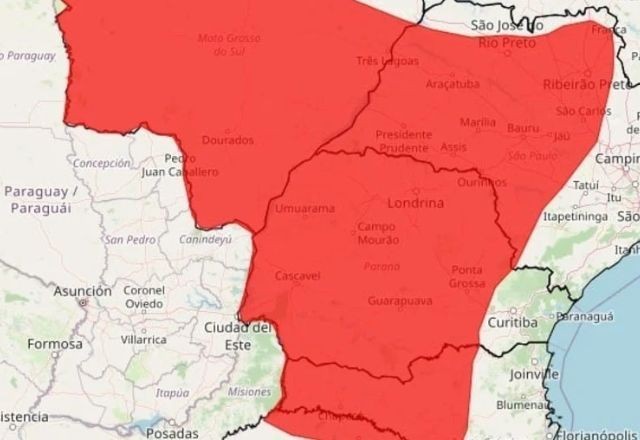 Imagem da noticia Alerta vermelho: cinco estados poderão ter onda de calor perigosa, diz Inmet