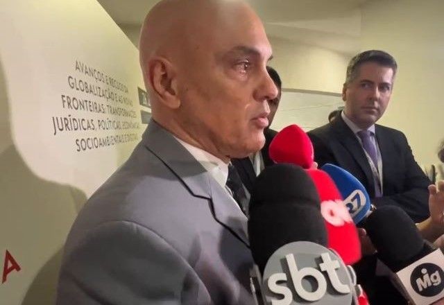 Imagem da noticia Moraes volta a cobrar regulamentação de redes sociais e pede "declaração do direito à boa informação"