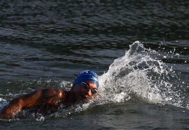 Ana Marcela Cunha fica em quarto lugar na maratona aquática em Paris 2024