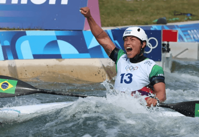 Olimpíada de Paris: Ana Sátila fica em 4º lugar na canoagem slalom