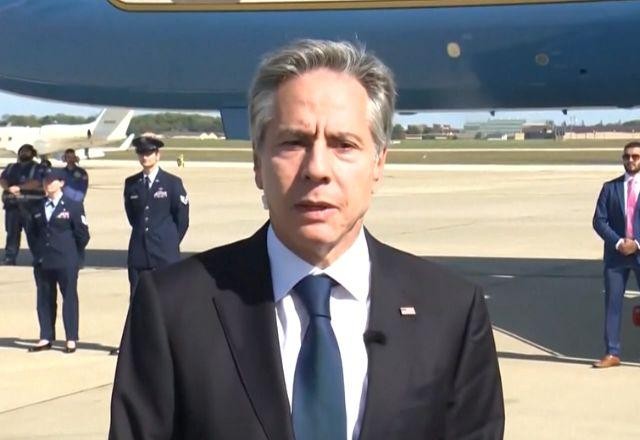Imagem da noticia Secretário de Estado dos EUA viaja a Israel para discutir conflito com Hamas