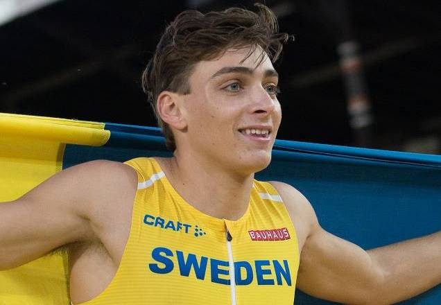 Imagem da noticia Armand Duplantis, de 20 anos, bate recorde mundial no salto em vara