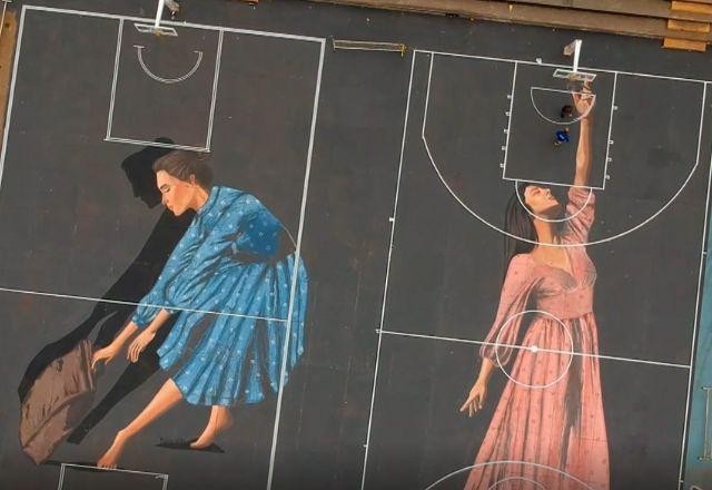 Imagem da noticia Em Maringá, no norte do Paraná, esporte e arte dividem o mesmo espaço