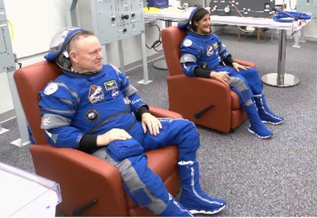 Imagem da noticia Astronautas da Nasa ficam presos no espaço após problema na aeronave da missão Boeing