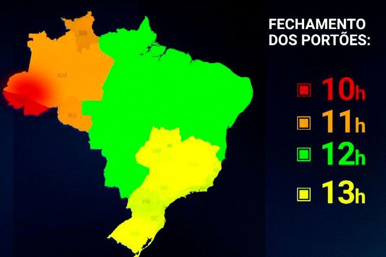 Atenção estudantes! Primeira prova do Enem coincide com horário de verão