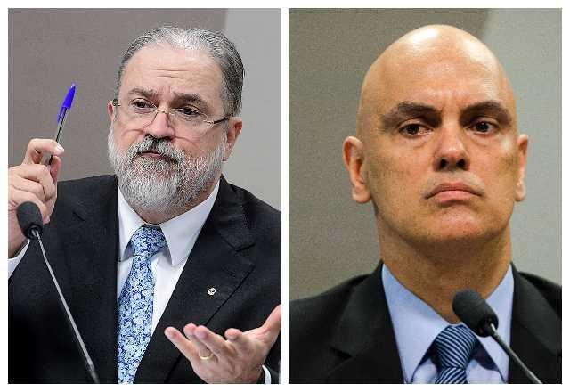 Aras arquiva ação de Bolsonaro contra Moraes