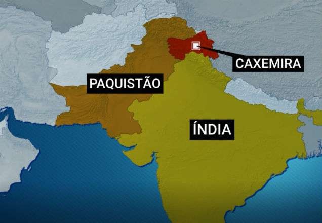 Aumenta tensão entre Índia e Paquistão