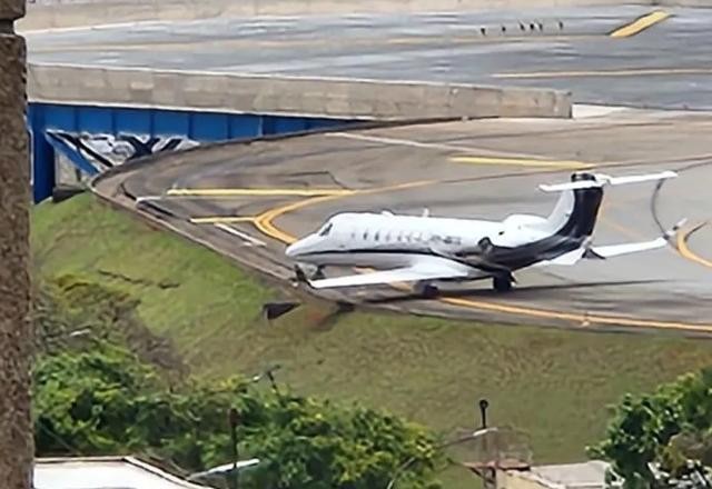 Imagem da noticia Pneus de avião estouram em pouso e Congonhas interrompe operações