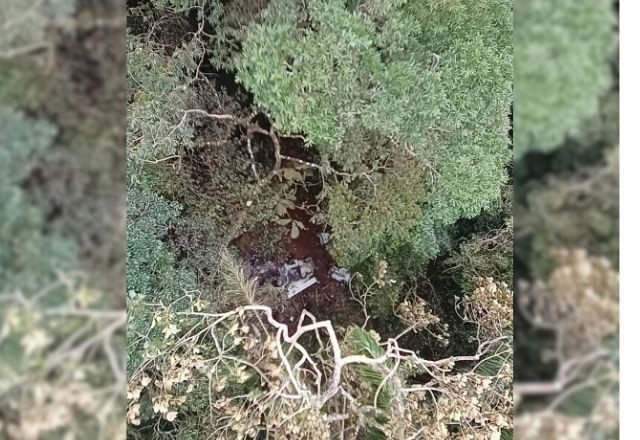 Imagem da noticia Destroços de avião que desapareceu após cair em SC são encontrados; duas pessoas morreram