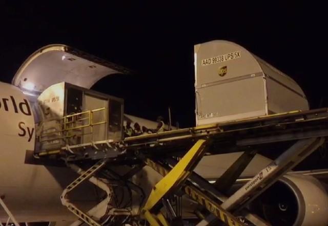 Imagem da noticia Avião com 628,6 mil doses da vacina da Pfizer chega ao Brasil