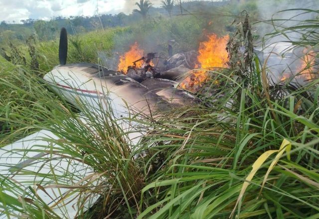 Imagem da noticia Caças da Força Aérea Brasileira interceptam avião carregado com droga no Pará