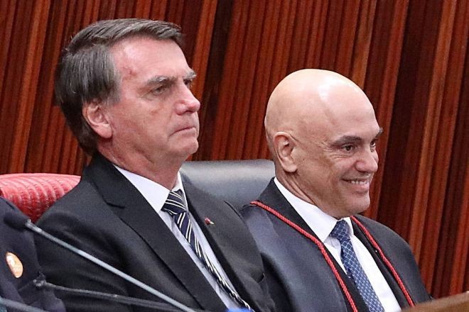 Imagem da noticia Moraes lembra discurso de Bolsonaro sobre eleições: "Só saio preso, morto ou com vitória"